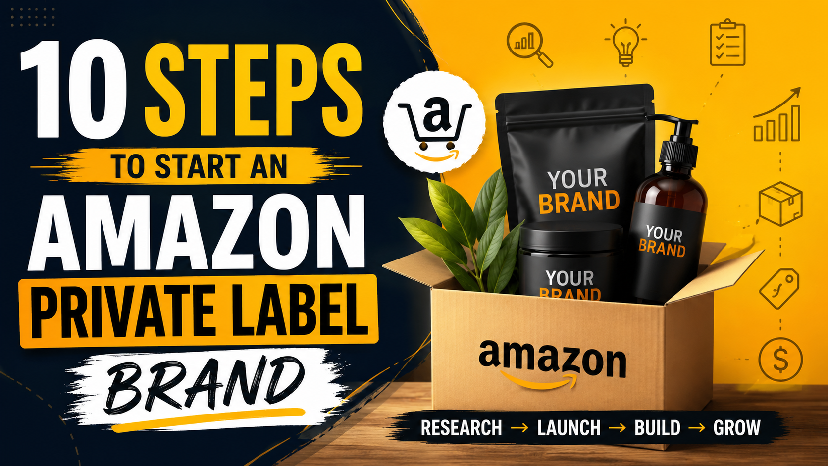 10 Steps to Launch Amazon Private Label Brand